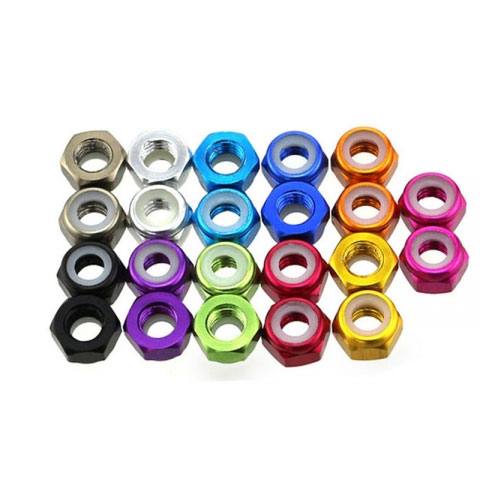 Aluminium-Nylon-Sicherungsmutter