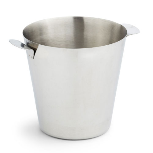 Doppelwandiger, isolierter Eiskübel aus Edelstahl und Metall